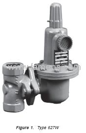 美国FISHER燃气调压器EZR燃气减压阀S201-BNC燃气设备REGAL2