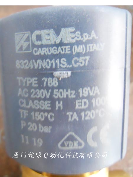 ceme電磁閥 CEME氣動閥8304VN011S CE2