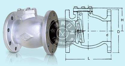J-10K型鑄鐵橫式逆止閥，台湾荣牌横式逆止閥，台湾JUNG铸铁横式逆止閥