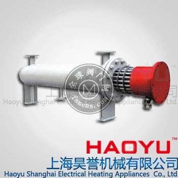 上海昊誉供应压缩空气加热器水循环管道加热器