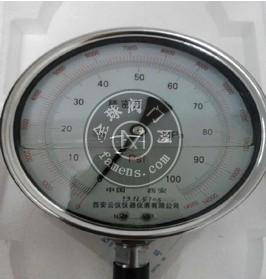 YB铸铝安全防护外壳精密压力表
