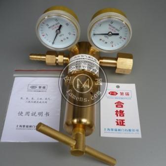 上海繁瑞 主营产品材质为全铜591X-750 高压氧气减压阀
