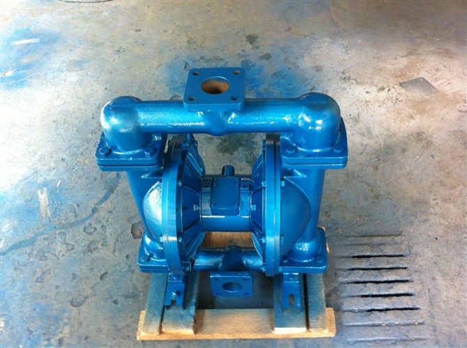 永良泵业QBY-20聚丙烯配四氟气动隔膜泵报价 油墨隔膜泵