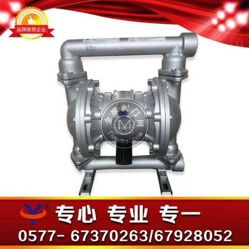 QBY气动隔膜泵结构 不锈钢隔膜泵