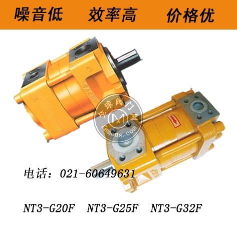 上海中宛NT3-G20F齿轮泵，NT3-G25F齿轮泵