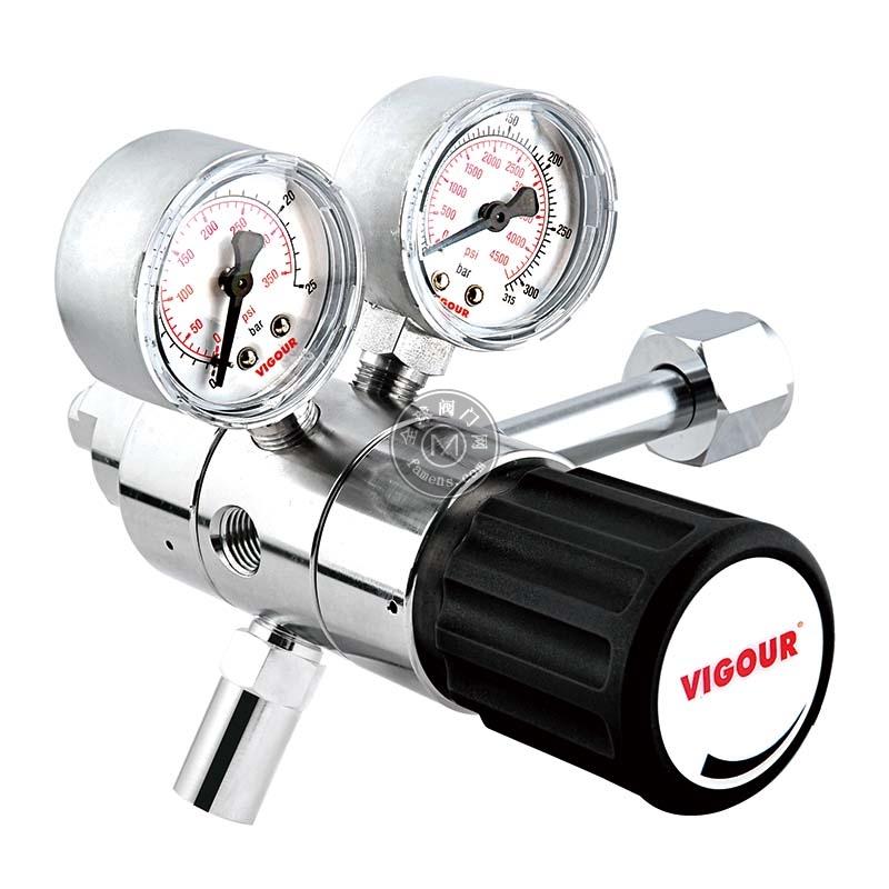 供应VIGOUR品牌VSR-11E钢瓶式双级减压器