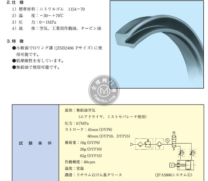 日本三菱COP型和DOL型密封圈