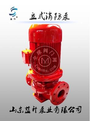 供应山东蓝升牌XBD立式管道消防泵
