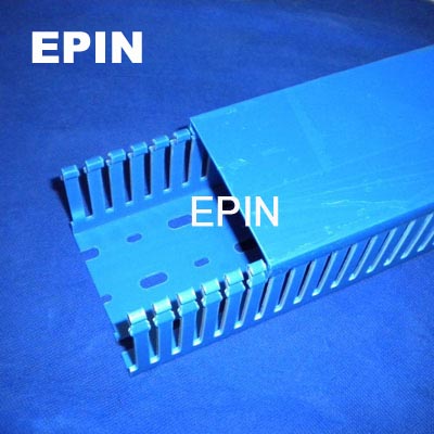 EPIN蓝色齿型PVC线槽（wiring duct）