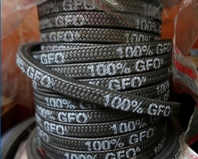 耐磨自润滑及化学稳定性:GFO纤维盘根型号