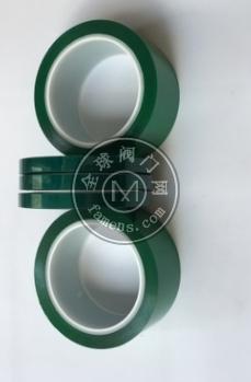 厂家直销PET绿胶 绿色高温单面胶带 PET防静电耐高温胶带