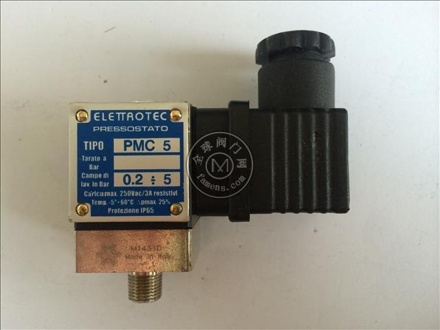 ELETTROTEC伊莱科进口自动增压泵蒸汽压力开关，单刀双掷压力开关，防爆压力开关，PMC 5 PMC10 PMC80