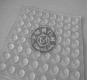 南京黑色圆形硅胶垫 背胶冲型透明硅胶垫