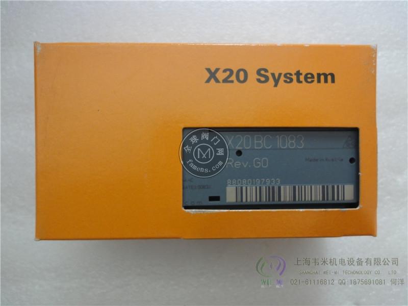 X20BC0087 X20总线控制现场接口,Modbus TCP接口,集成2x switch,状态显示器LEDs,2xRJ45连接模块