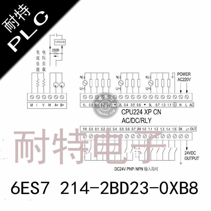 耐特PLC，6ES7 214-2BD23-0XB8,4入温度模块