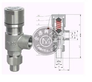 福建福州/远大阀门/消防阀门/高压阀门/远大A21弹簧微启式外螺纹安全阀.