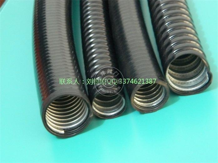 福莱通蛇皮管厂家 披覆PVC不锈钢软管价格 机床附件 优质耐用
