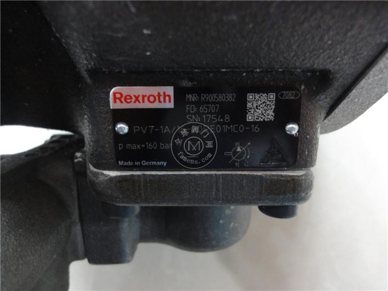 现货REXROTH力士乐叶片泵PV7-1X/10-14RE01MC0-16-A267