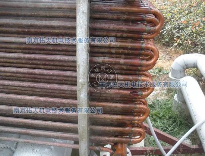 南京中央空调维修冷却塔铜管焊接