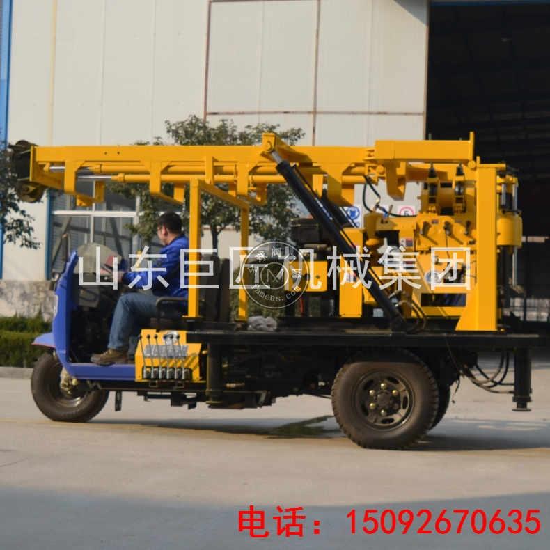 山东供应XYC-200A三轮车载打井机地质水井钻机