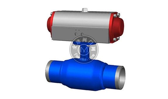气动全焊接球阀