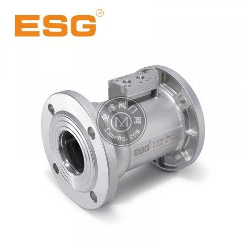 ESG204法兰式不锈钢气控梭阀DN65 PN16电厂吹灰阀
