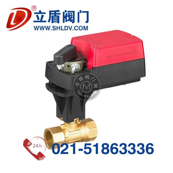 上海立盾LDV-02系列电动二通调节球阀