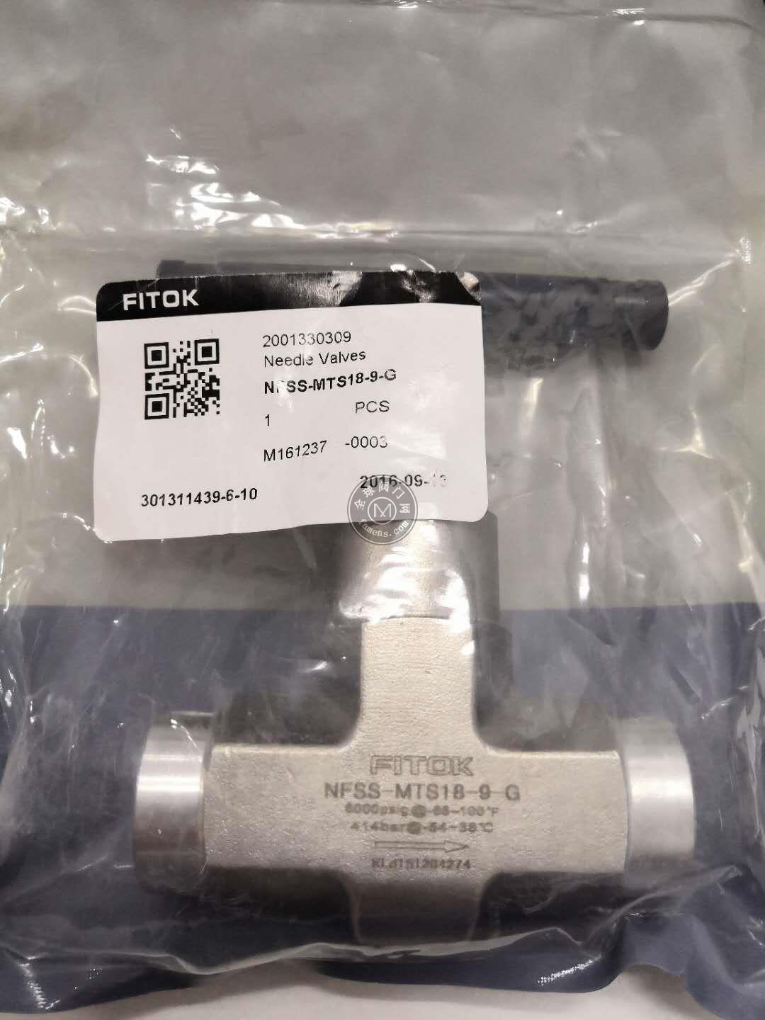飞托克针阀NFSS-MTS14-8-G焊接针阀仪表截止阀FITOK库存现货