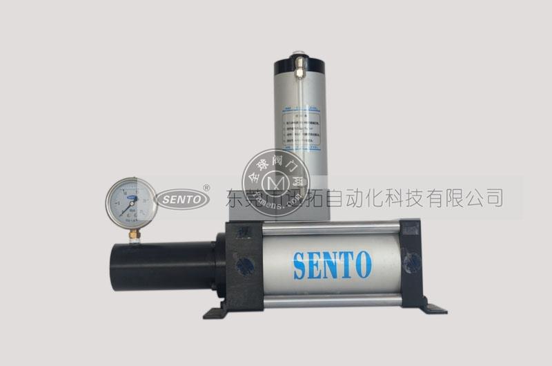 SENTO预压式气液增压器工作原理_增压器生产厂家