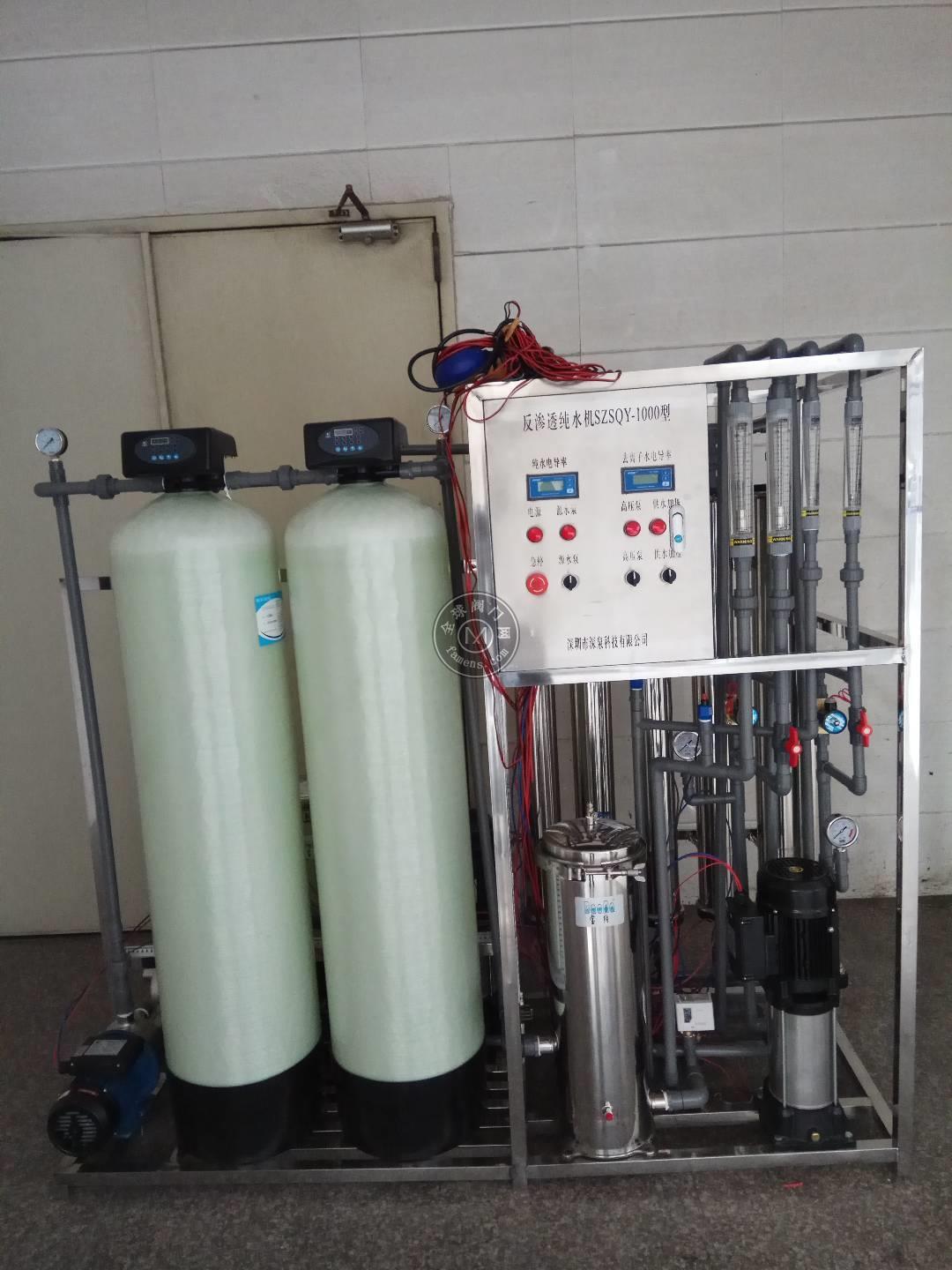 水处理双级反渗透EDI超纯水设备 工业净水机纯水制备电渗析去离子
