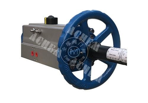 带手轮气动执行器IDMo63DAT3 手动气动一体式执行器 紧急制动型气动执行器
