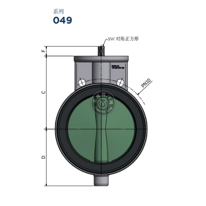 原装供应HERBERHOLZ控制蝶阀-大连力迪流体