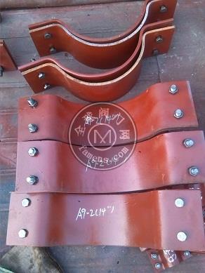 盐山县捌方管道生产A9-1双排螺栓管夹