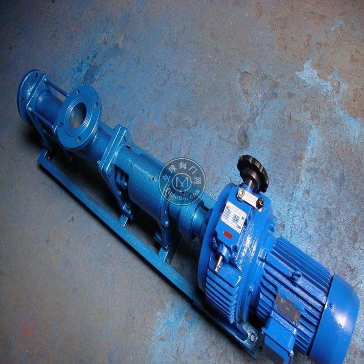 G型单螺杆泵 单螺杆离心泵 不锈钢可调速污泥螺杆泵