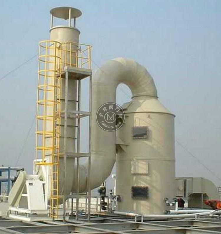 厂家供应PP材质喷淋塔酸雾废气净化塔水喷淋废气净化塔