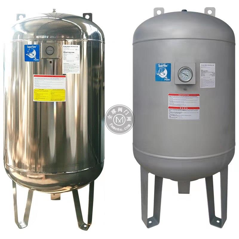GWS国产高品质不锈钢材质增压供水可更换囊式压力罐气压罐SF系列