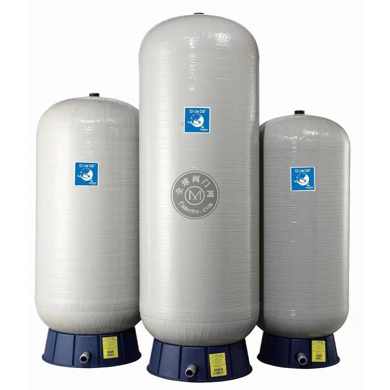 GWS美国进口高品质玻璃钢材质增压供水隔膜式压力罐气压罐C2B系列
