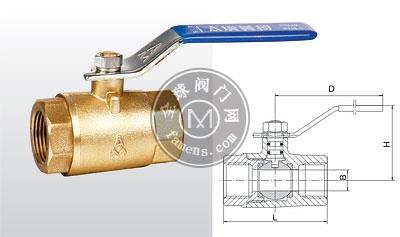 宁波埃美柯201  Q11F-40T Q11F-25T 黄铜球阀
