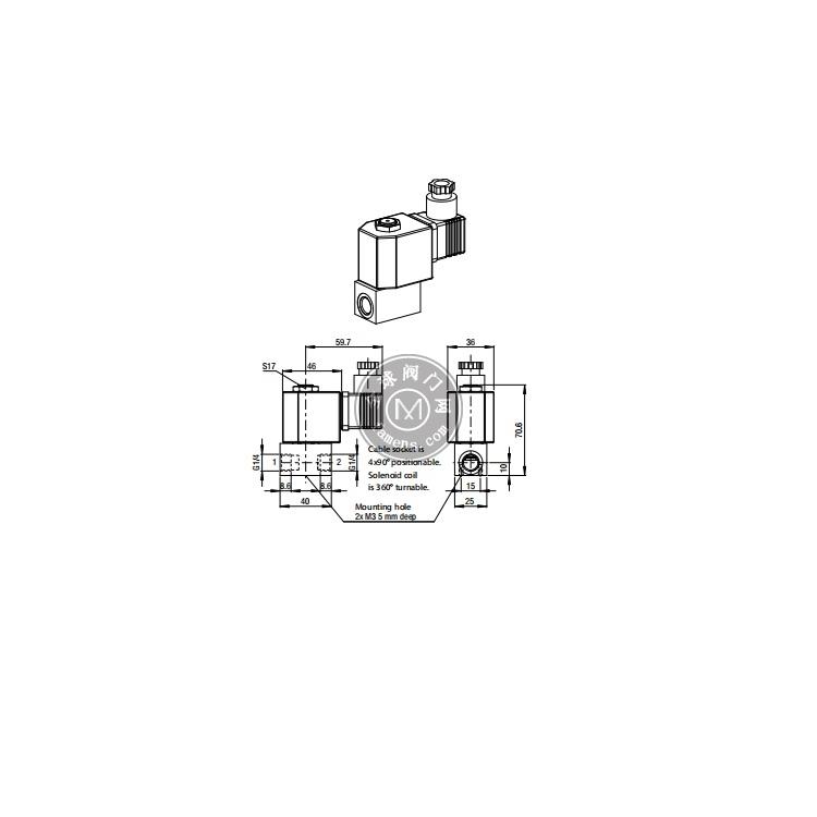 德国avs电磁阀ETV-219-F20-6FF-024=-U0食品级用于咖啡机奶路