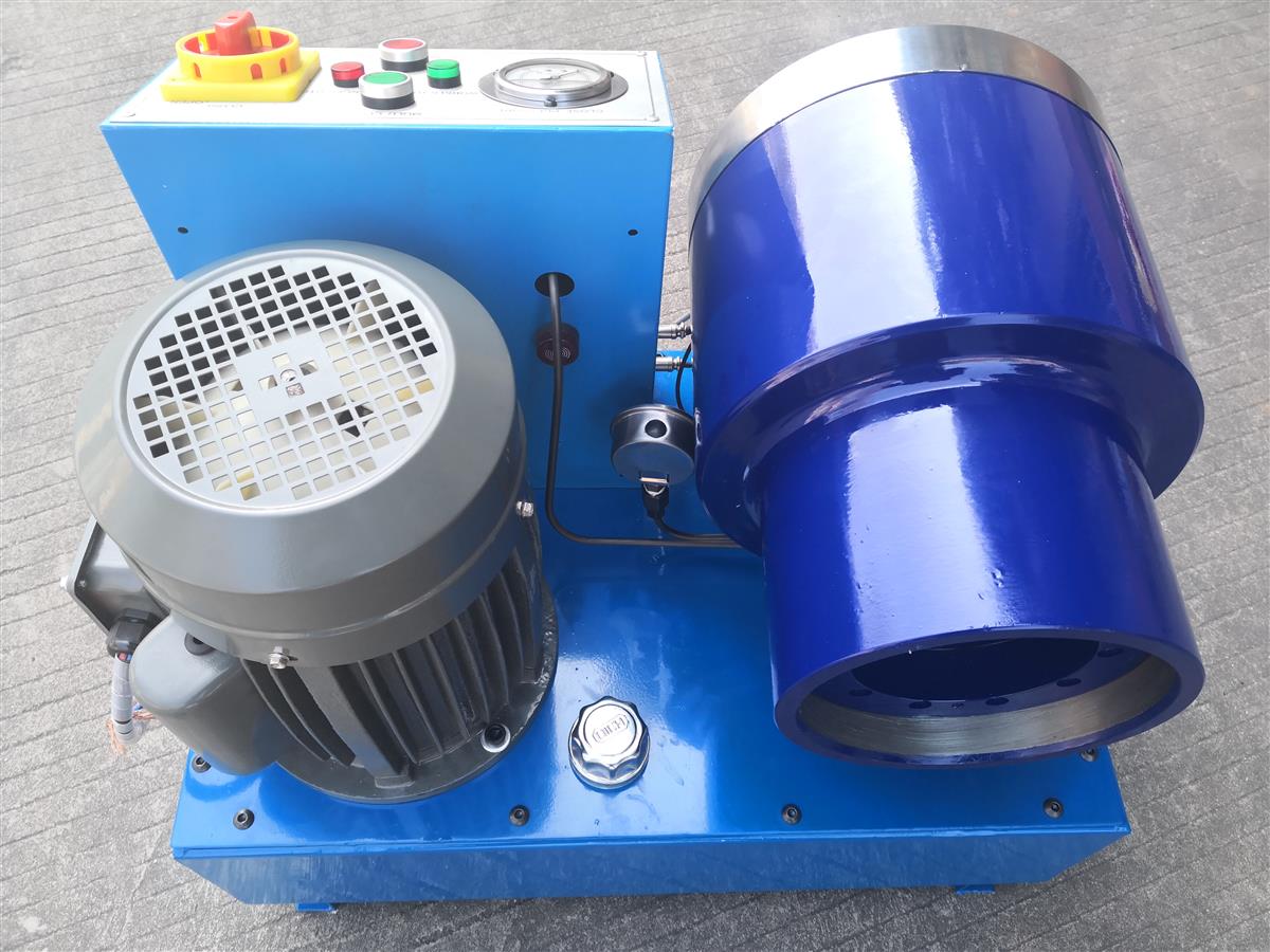 小型高压油管接头机 压高压油管机器