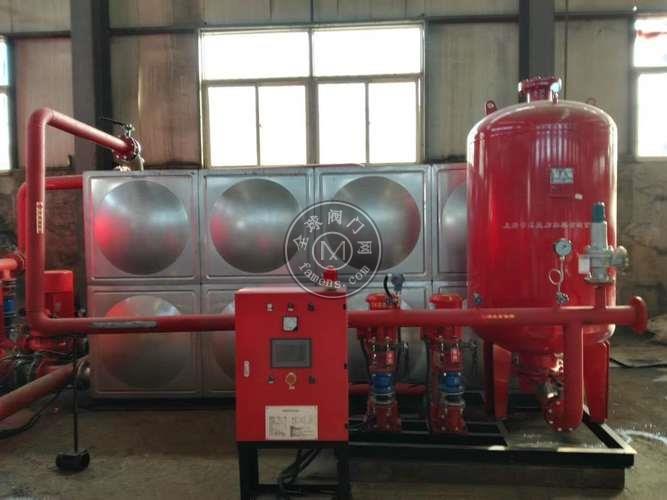气体消防给水设备/高压补气供水设备及补水过程