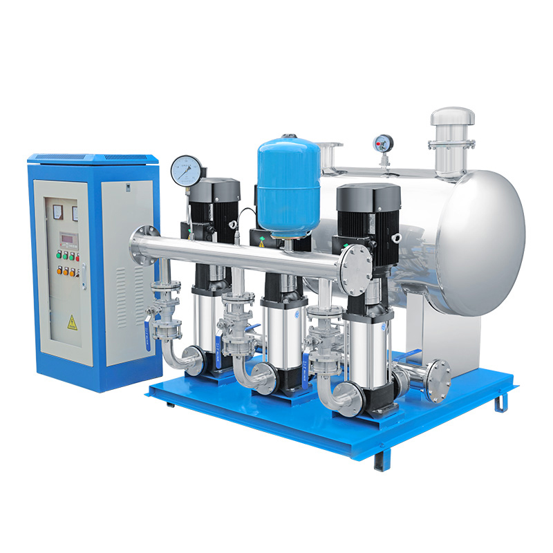 泉尔无塔变频供水设备不锈钢无负压供水设备PLC智能二次供水设备