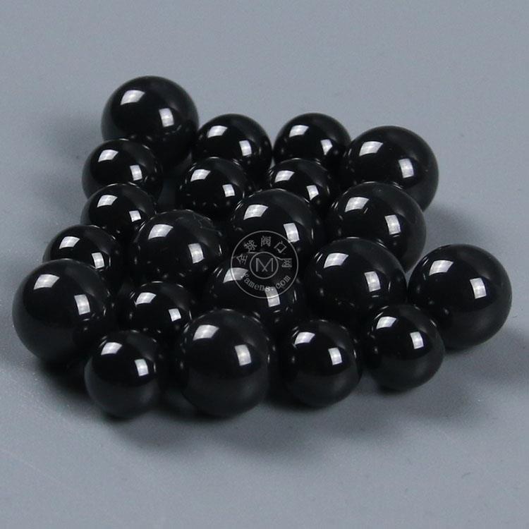 全陶瓷轴承球 黑色陶瓷球 si3n4陶瓷球 氮化硅研磨球