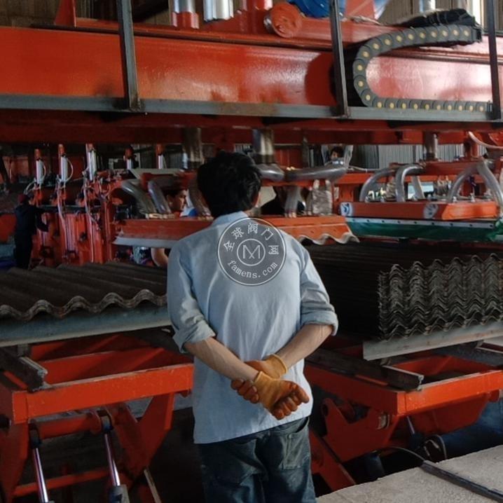 北京大瓦生产线设备真空石棉瓦设备