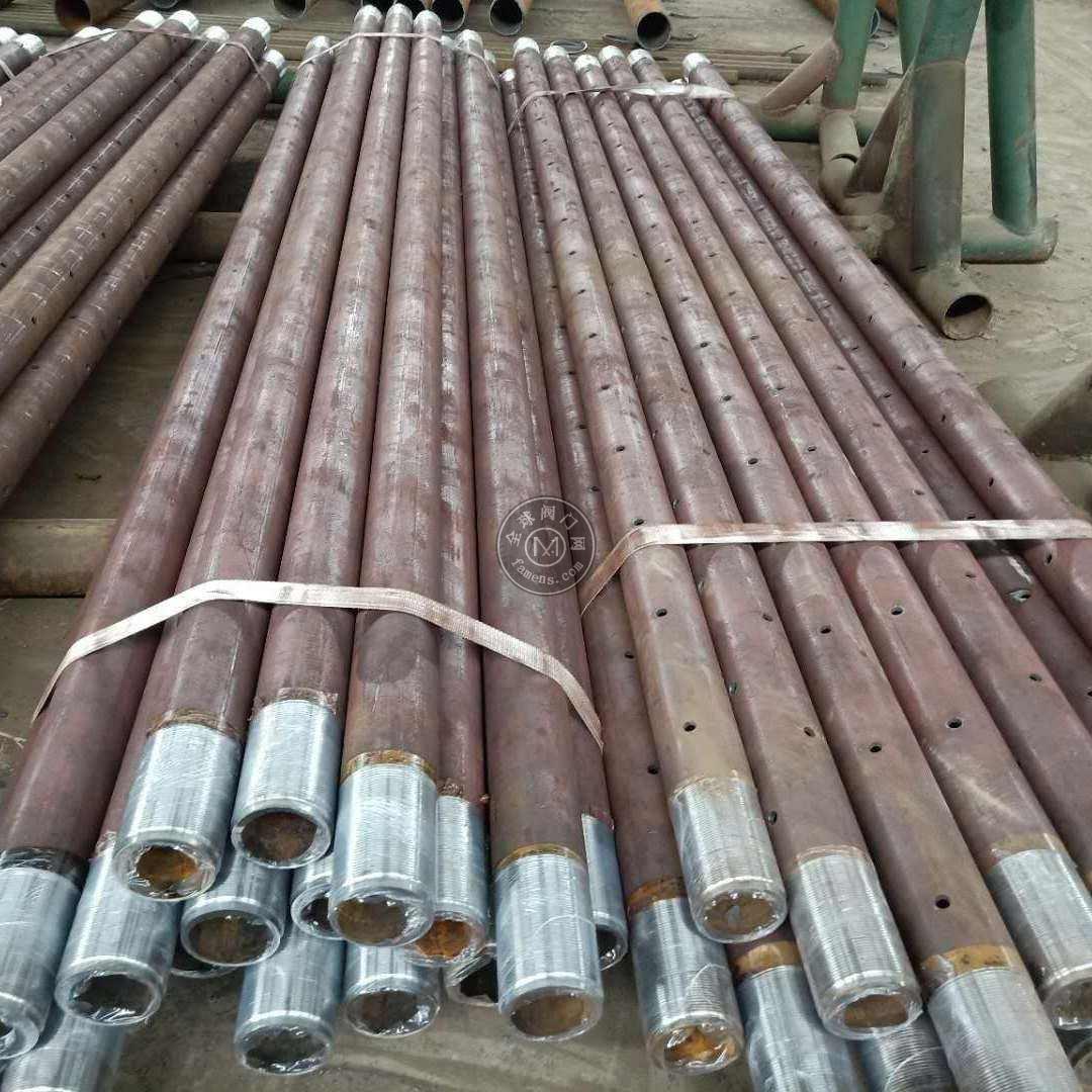 鴻資管道廠家鋼花管 灌注樁注漿管鋼錨管現貨批發