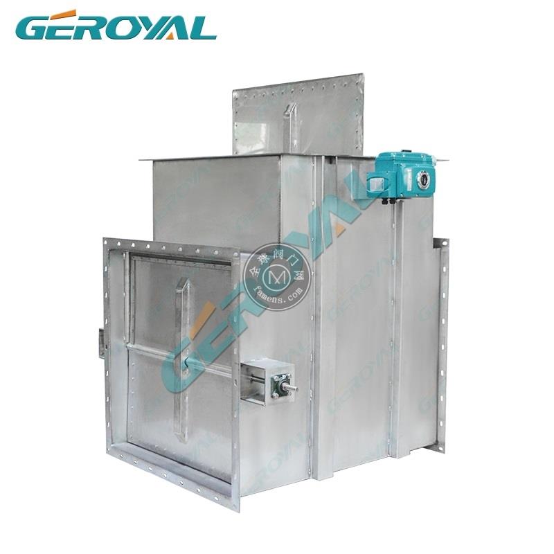 GEROYAL精欧 电动风阀 不锈钢 余热回收 废气处理专用 阀门厂家