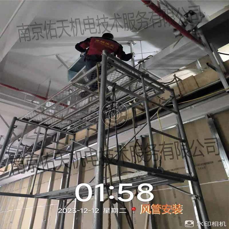 江苏安徽南京风管安装 镀锌风管不锈钢风管排烟风管