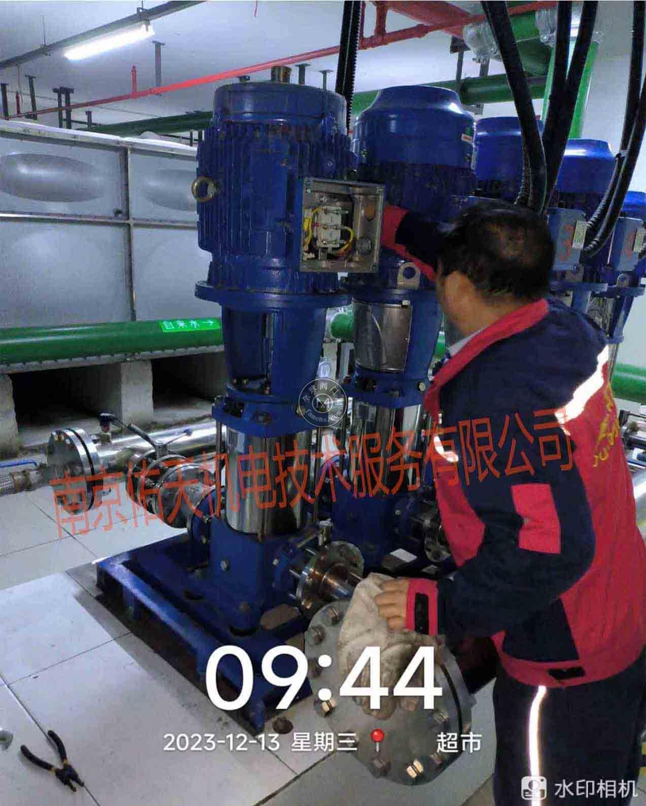 江蘇南京鼓樓區泵閥安裝冷卻泵離心泵軸承機械密封更換維修