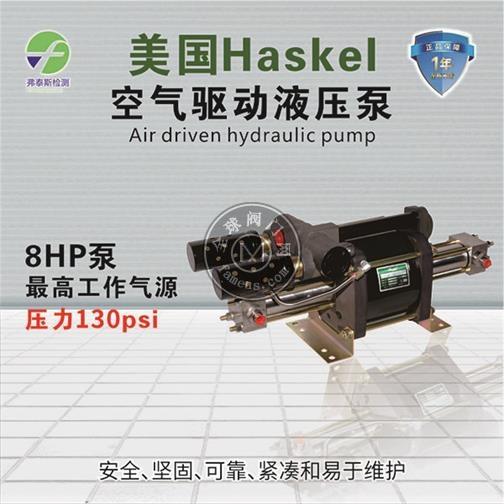 美国空气液体增压泵 HASKEL  液体泵 8HP 泵