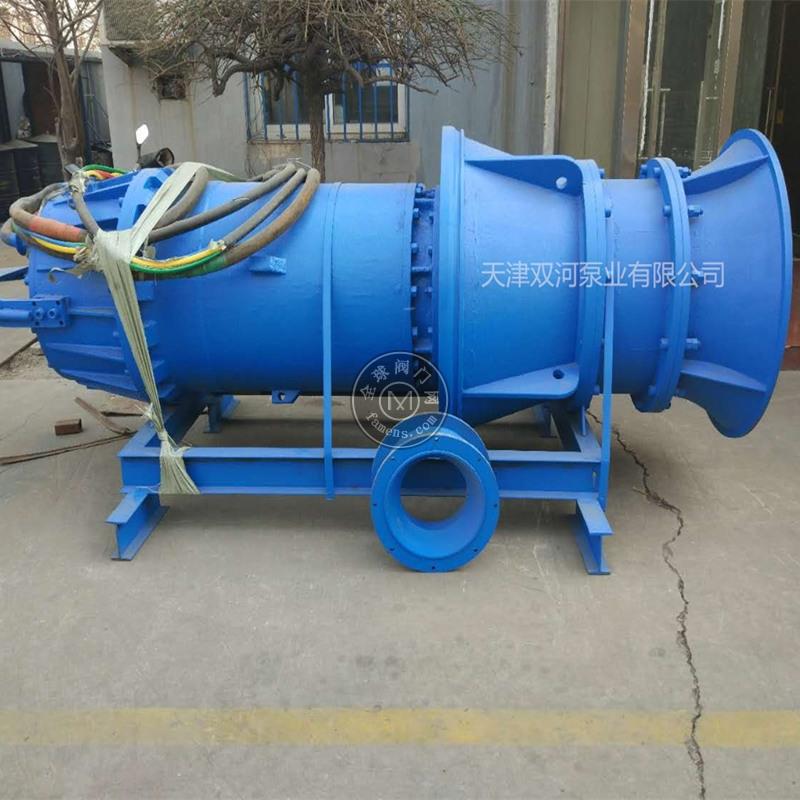 双河泵业供应临时排水轴流泵   浮筒式轴流泵